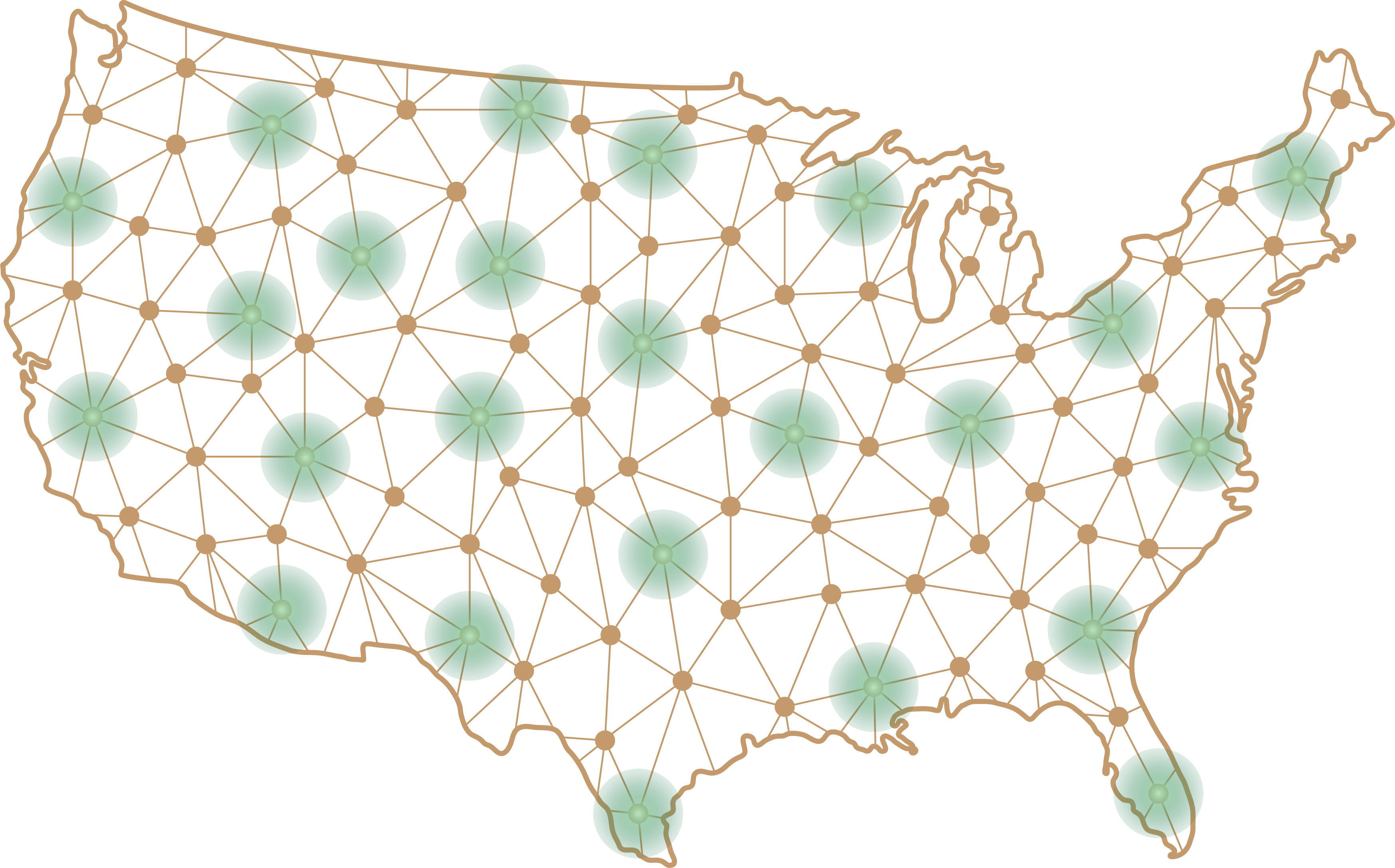 pallet distributor map